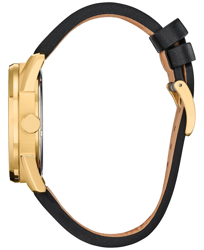 Citizen Eco-Drive Men's Star Wars C-3PO Awakens Black Leather Strap Watch 42mm