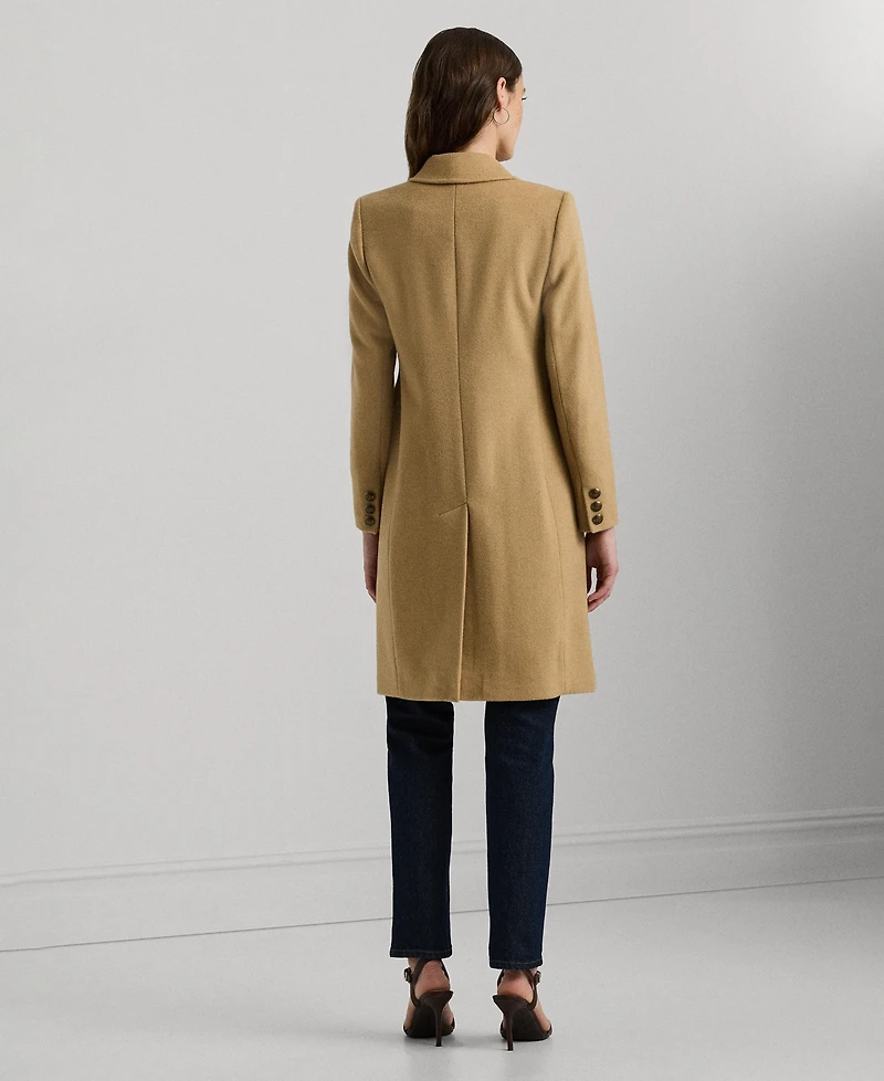 Lauren Ralph Women's Single-Breasted Peacoat
