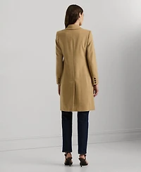 Lauren Ralph Women's Single-Breasted Peacoat