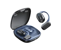 Baseus Open Earbuds True Wireless Bluetooth 5.4 Ear Headphones Sport Earphones,IPX4 Sweatproof,60H Battery Life,Hi-Res Ldac Audio MF1 Whi