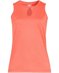Lands' End Plus Supima Keyhole Tank