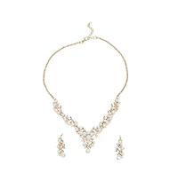 Sohi Gold-Plated Pearl Jewellery Set