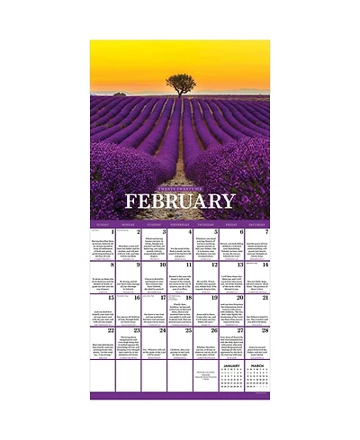2026 Daily Verse Wall Calendar