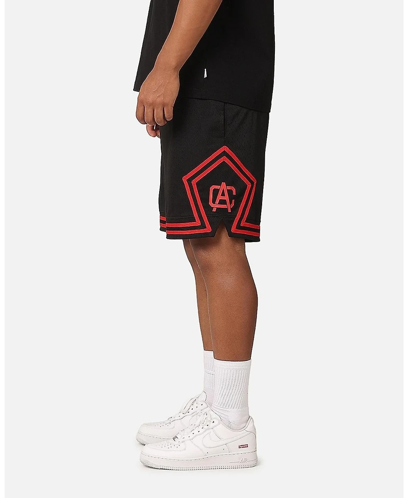 Carre Men's Fold Mesh Basketball Shorts