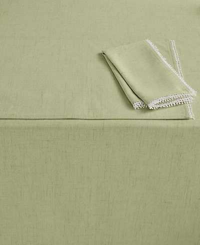 Lenox French Perle 70" Round Tablecloth