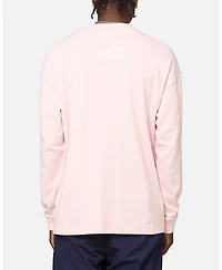 Carre Men's Floral Pocket Oversized Long Sleeve T-Shirt