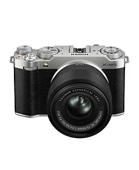 Fujifilm X-M5 Mirrorless Camera with Xc 15-45mm f/3.5-5.6 Ois Pz Lens, Silver