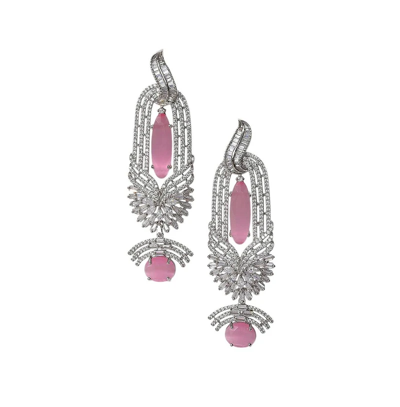 Sohi Bijou-Block Drop Earrings