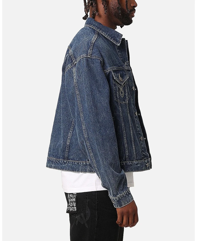 Xxiii Men's Classic Trucker Denim Jacket