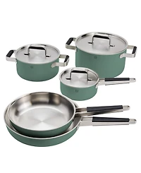 Zwilling Pure Stainless Steel 8-Piece Cookware Set