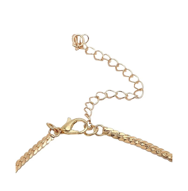 Sohi Gold-Plated Stone Jewellery Set