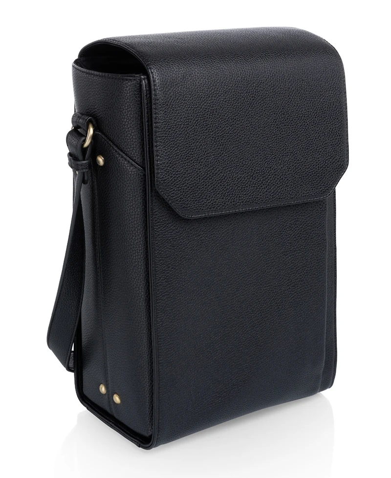 Legacy Barossa Leatherette 2 Bottle Wine Cooler Tote Bag