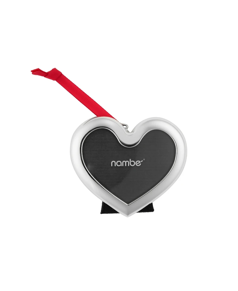 Nambe Heart Frame Ornament