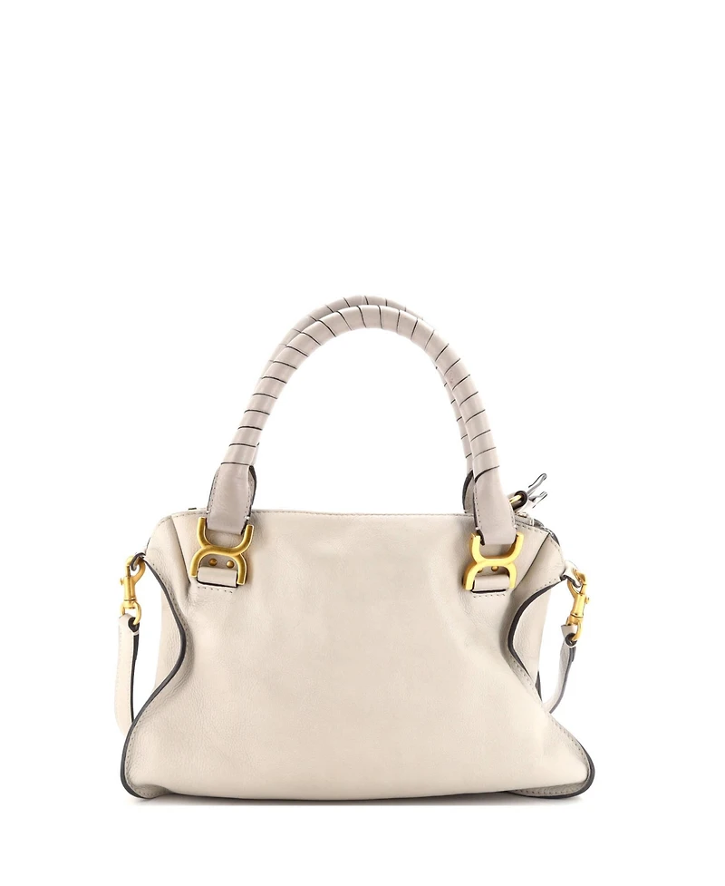 Pre-Owned Chloe Medium Marcie Satchel Leather