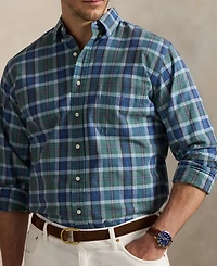 Polo Ralph Lauren Men's Big & Tall Plaid Oxford Shirt