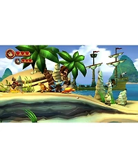 Nintendo Switch White Oled Console with Donkey Kong Country Returns Hd, Nso 12 Month Family Membership