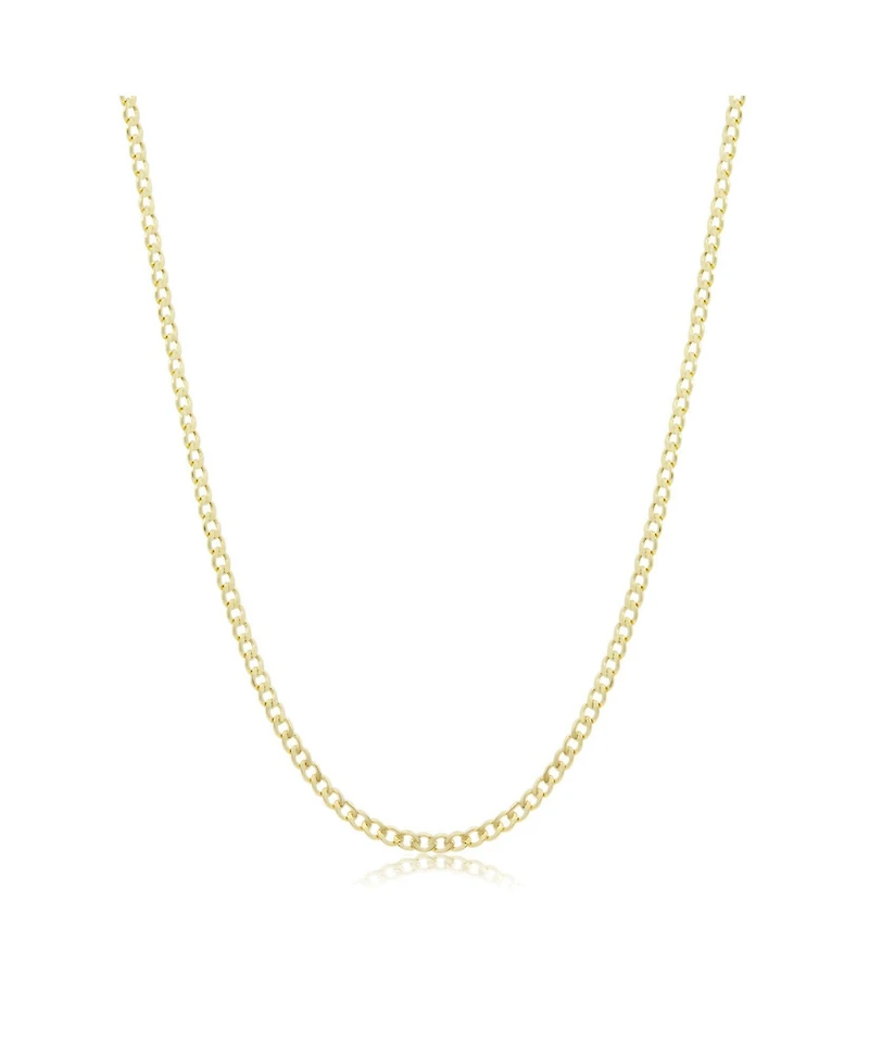 The Lovery Curb Chain Necklace 14K Gold