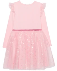 Hello Kitty Toddler and Little Girls Long Sleeve Tutu Dress