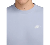 Nike Men's Pullover Fleece Crewneck Logo Sweatshirt