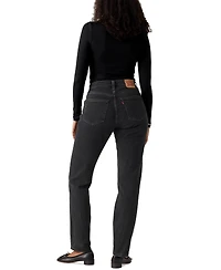 Levi's Women's 501 Curve High-Rise Straight-Leg Jeans