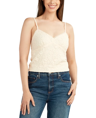Bcx Juniors' Textured Knit Camisole Tank