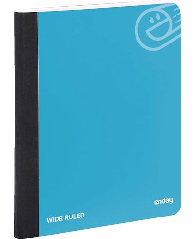 Enday Composition Notebooks Wide Ruled Paper, Hard Cover Notebook, Premium Lined Books, 100 Sheets Notebook