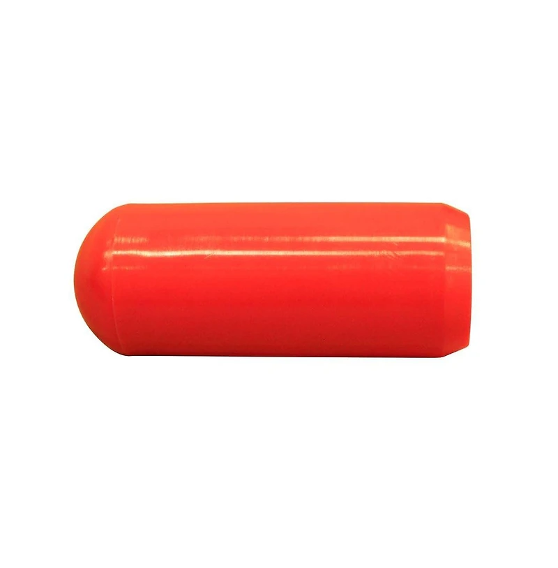Amber Fight Gear Track and Field Training Throws Rubber Javelin Replacement Tip Red Large, Set of 2