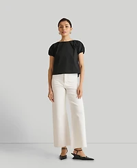 Balloon Sleeve Top