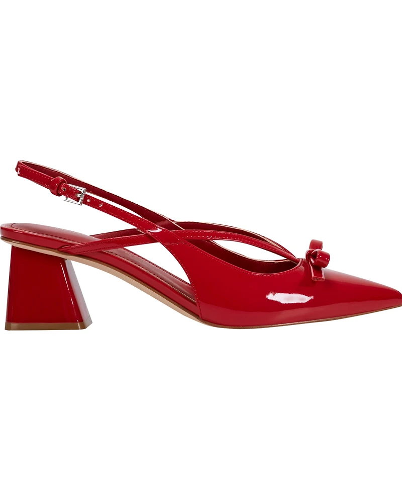 Marc Fisher Women's Laily Block Heel Slingback Pumps