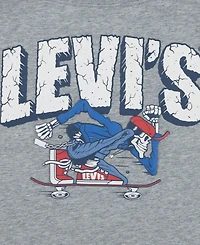 Levi's Big Boys Skateboarding Skeleton T-Shirt