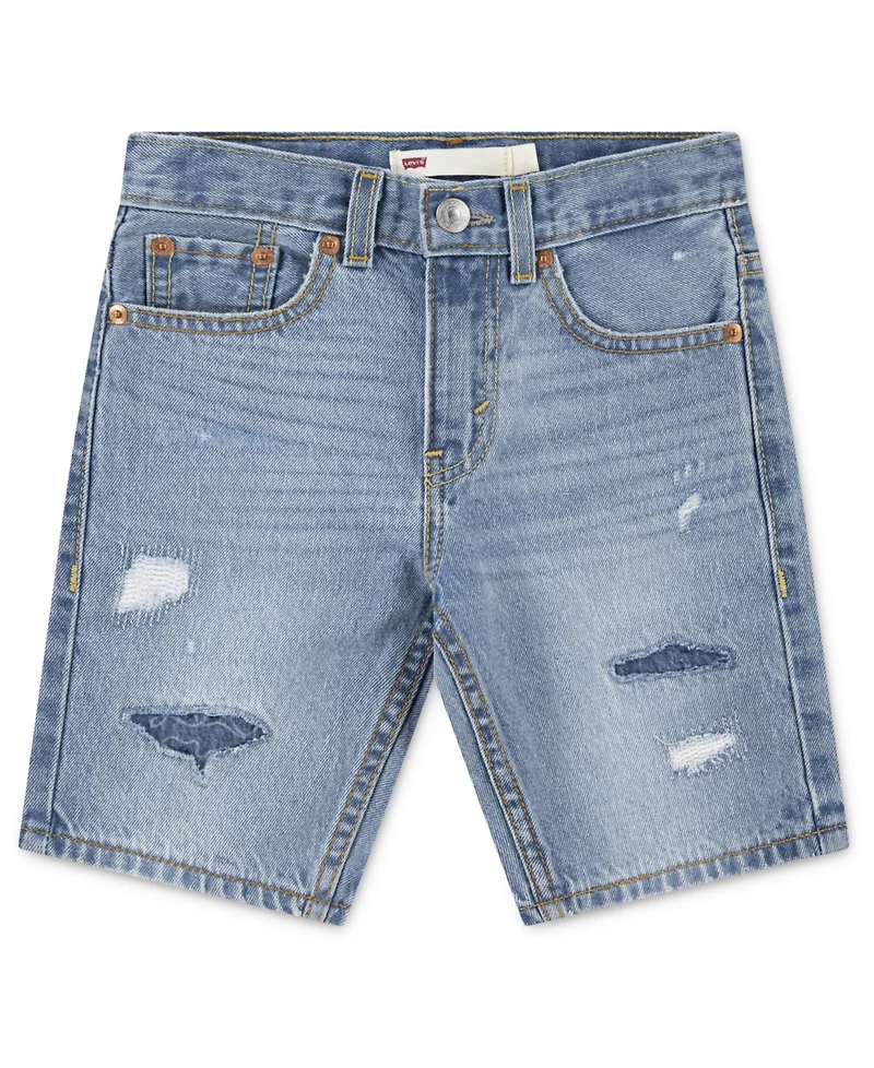 Levi's Little Boys Destructed Slim Shorts