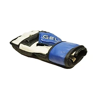 Gel Sparring Mma Glove, Real Leather Combat Mitts, Shock Absorbing Gel Padding for Grappling, Punching Bag, Cage Fighting, Muay Thai, Ufc Training, Op