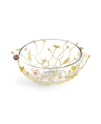 Michael Aram Wildflowers Large Glass Bowl