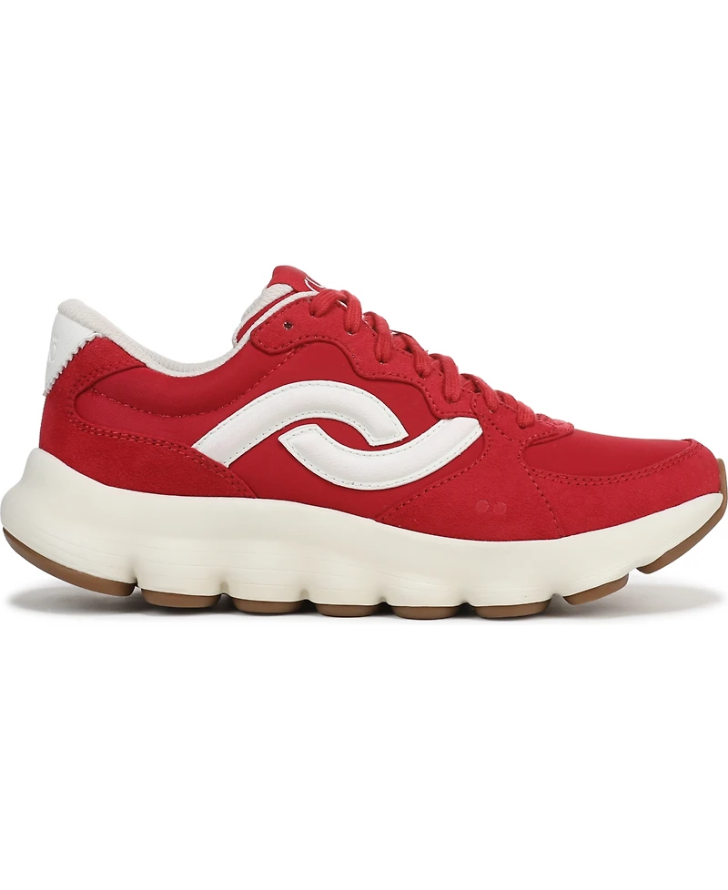 Ryka Women's Podflow Retro Lace Up Walking Sneakers