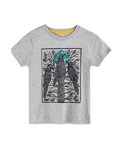 Mightly Toddler Fair Trade Organic Cotton Graphic Short Sleeve T-Shirt