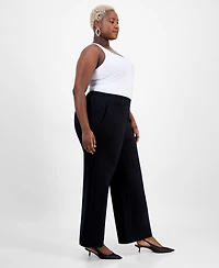 I.n.c. International Concepts Plus High-Rise Pull-On Pants, Macy's Exclusive