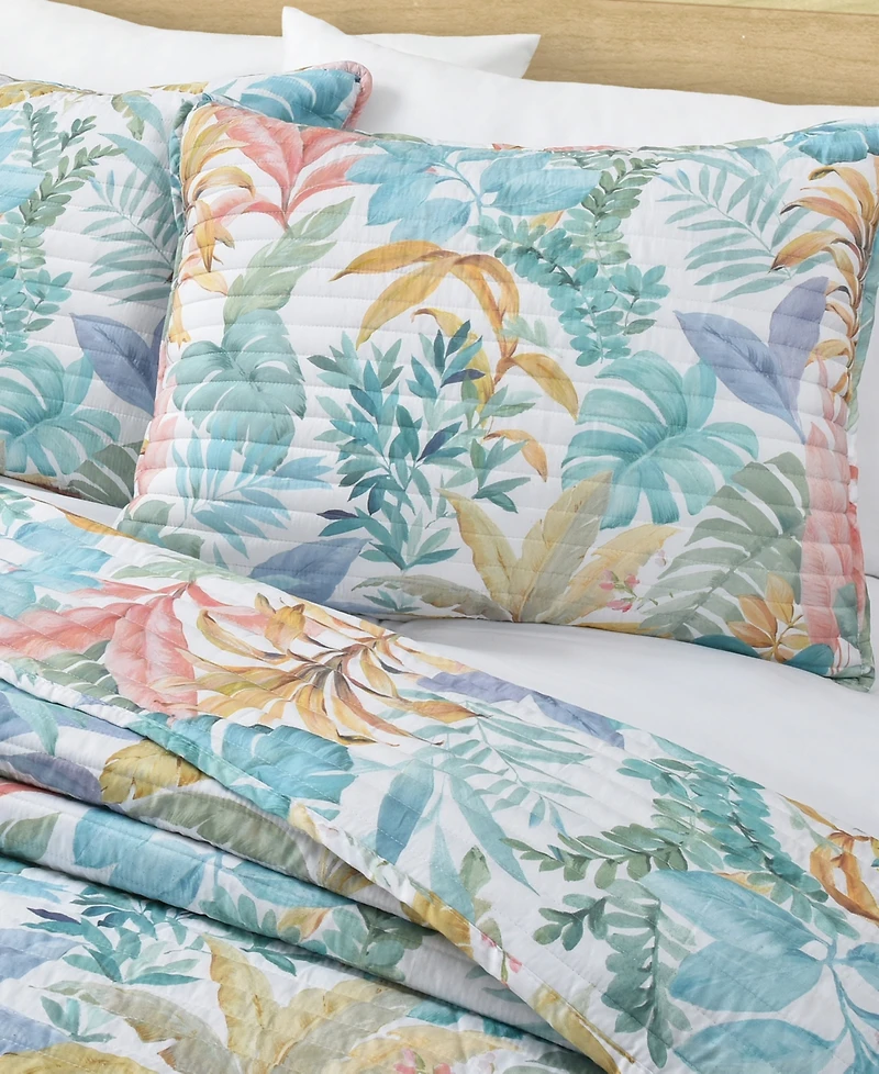 J by J Queen Bold Bahama 3-Pc. Quilt Set, King/California King