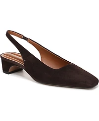 Franco Sarto Women's Lyanna Square Toe Slingback Pumps