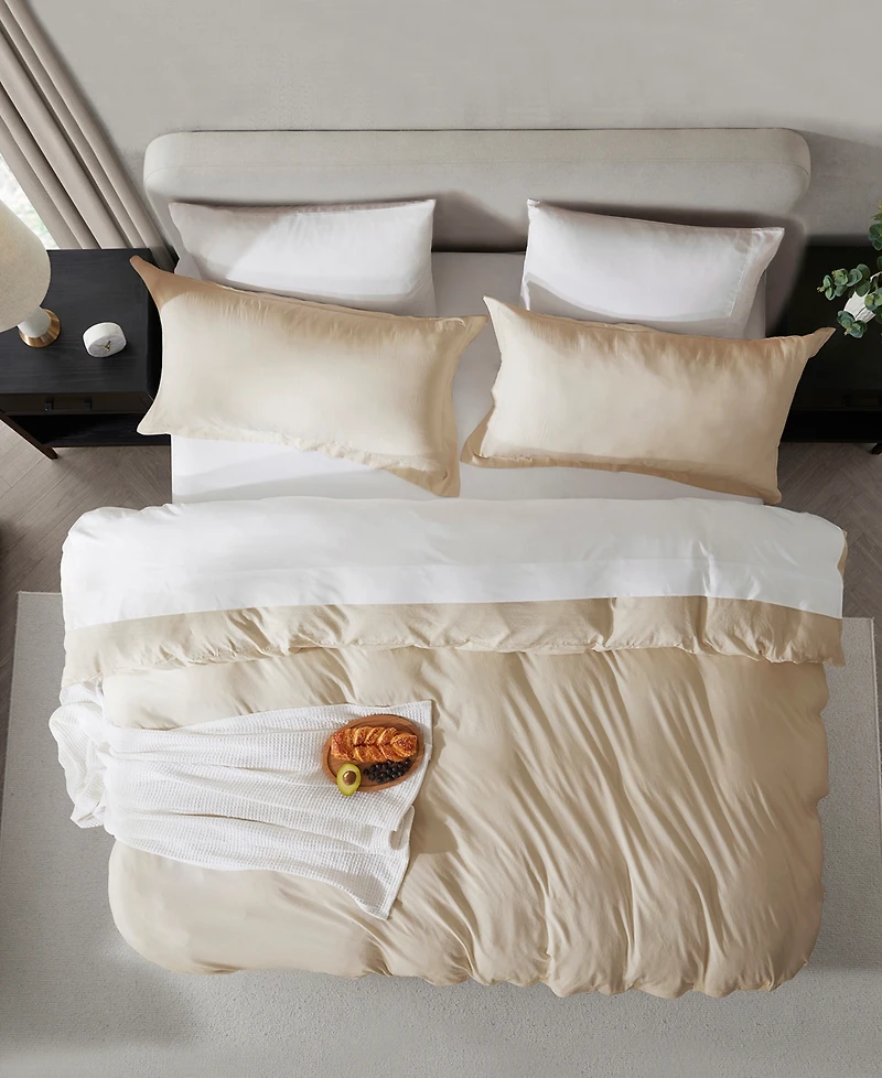 Nestl Ultra Soft Prewashed 3-Pc. Duvet Cover Set