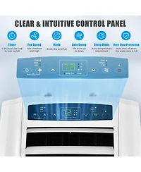 12000 Btu(Ashrae) Dual Hose Portable Air Conditioner with Remote Control