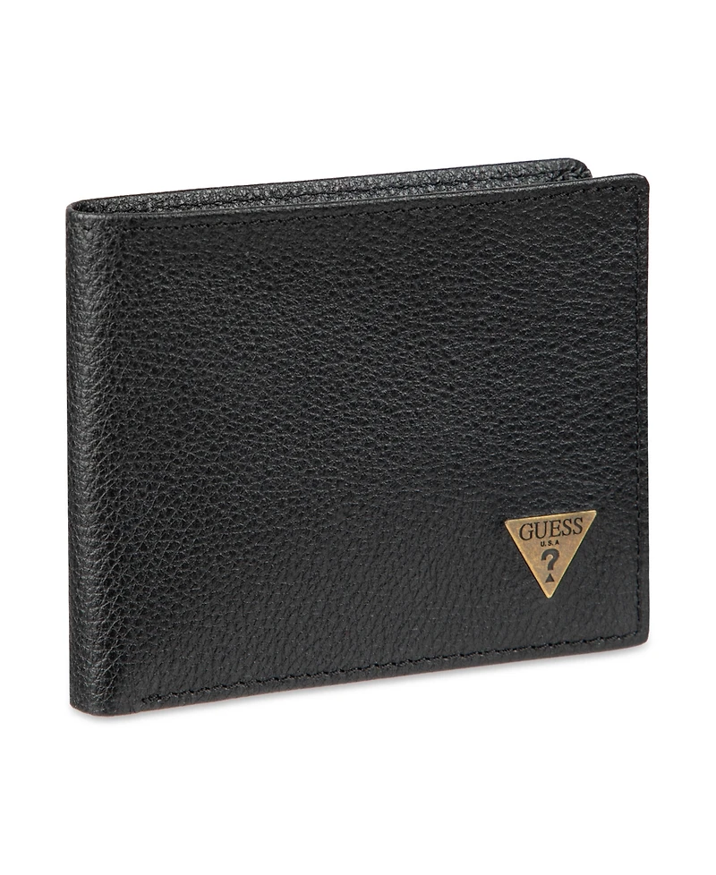 Guess Men's Rfid Tonal Slim Fold Wallet