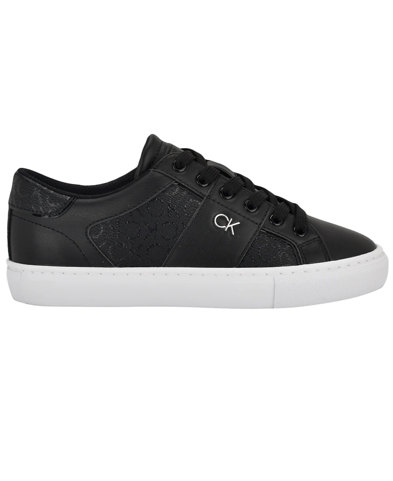 Calvin Klein Women's Charie Logo Lace-up Sneakers