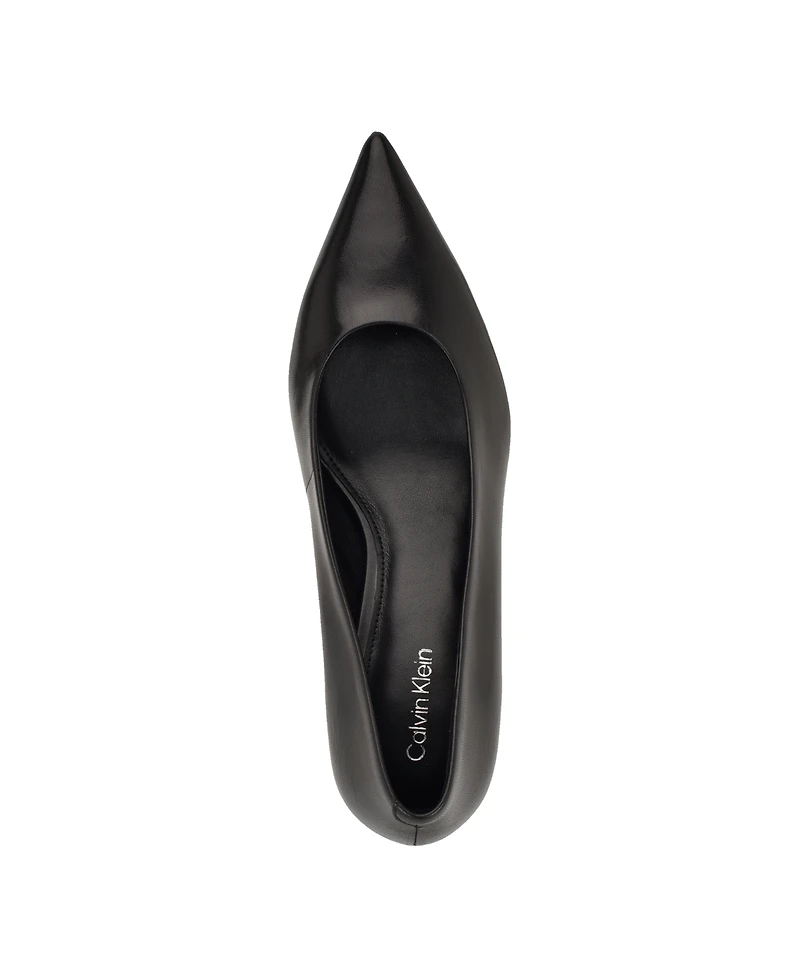 Calvin Klein Women's Voneta Kitten Heel Pumps