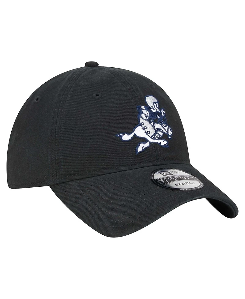New Era Men's Black Dallas Cowboys Main 9TWENTY Adjustable Hat