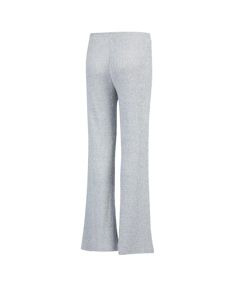 Concepts Sport Women's Gray Philadelphia Phillies Juniper Rib Knit Flare Sleep Pants