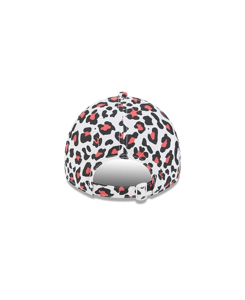 New Era Women's White San Francisco 49ers Active Leopard 9TWENTY Adjustable Hat