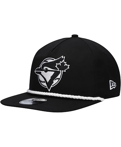 New Era Men's Black Toronto Blue Jays Golfer Snapback Hat