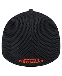 New Era Men's Black Cincinnati Bengals Active Camo 39THIRTY Flex Hat