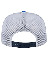 New Era Men's Navy/Blue Dallas Mavericks Throwback Dye Golfer Snapback Hat