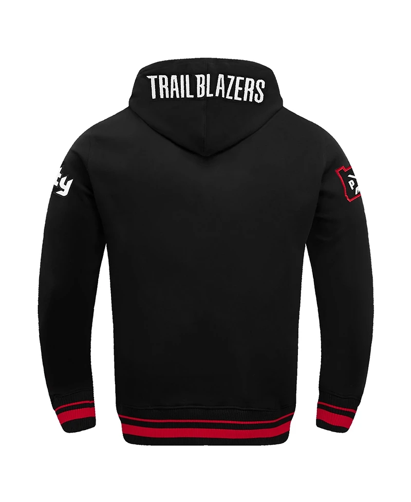 Pro Standard Men's Black Portland Trail Blazers 2024/25 City Edition Pullover Hoodie